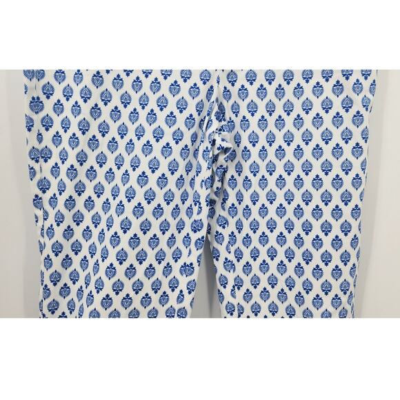 New NWT Talbots Perfect Skimmer Novelty Print Cropped Pants Size 14 - Picture 7 of 14